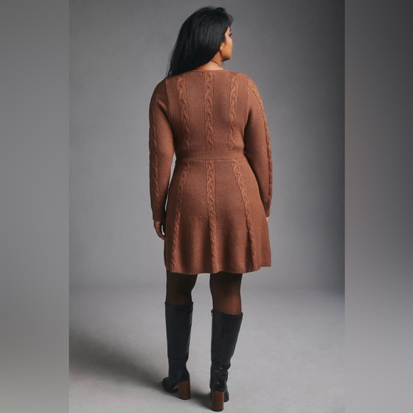 Anthropologie Greylin Wrap Sweater Dress - Picture 10 of 16